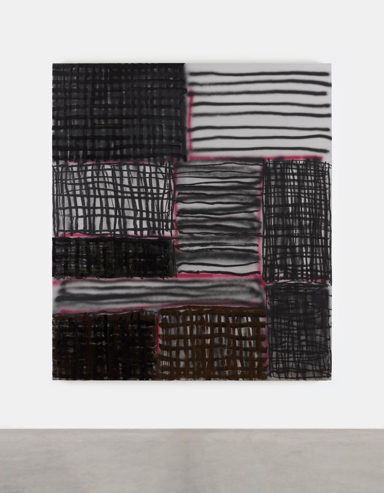 Sean Scully
Stack One 2025
oil, spray paint and oil pastel on aluminum
215.9 x 190.5 x 5.08 cm / 85 x 75 x 2 in&amp;nbsp;
