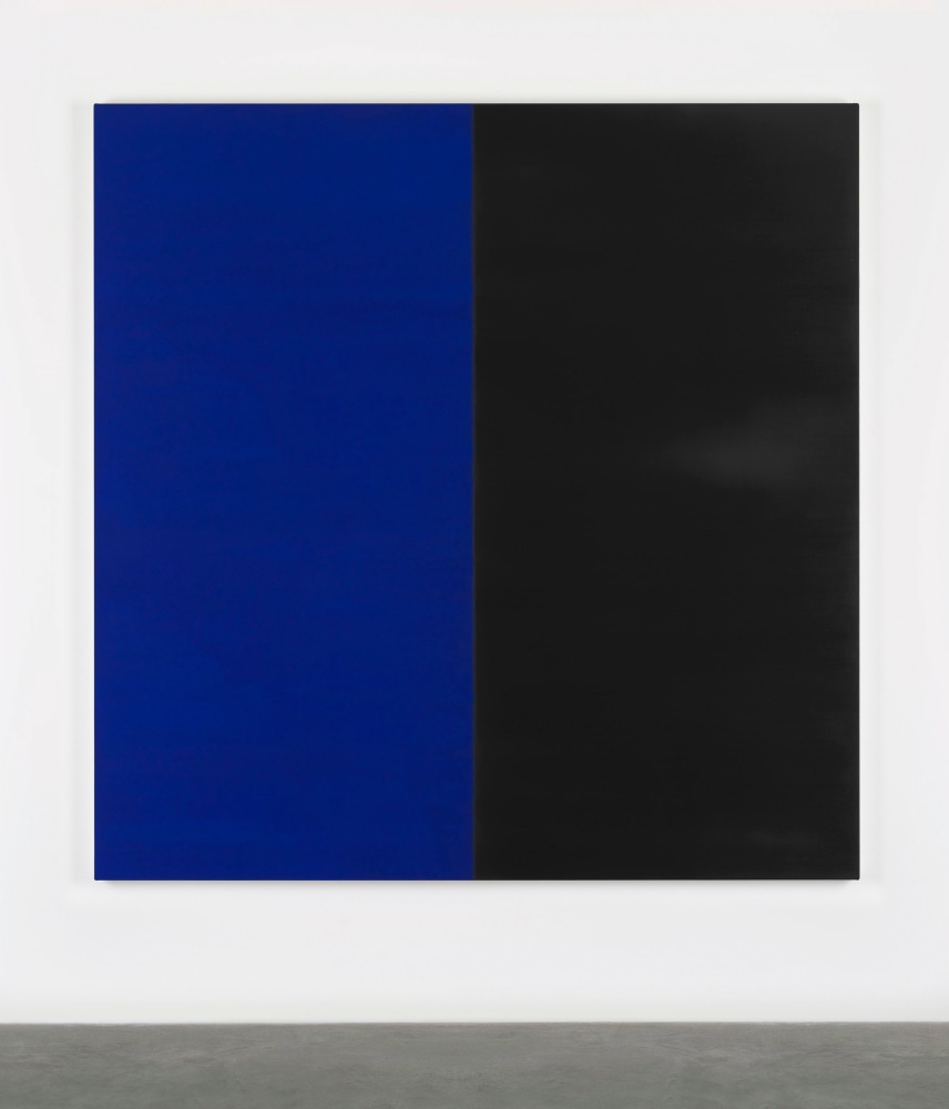 Callum Innes&amp;nbsp;
Untitled No.12 Lamp Black, 2017
gouache and oil on linen
162 x 160 cm / 63.8 x 63 in&amp;nbsp;