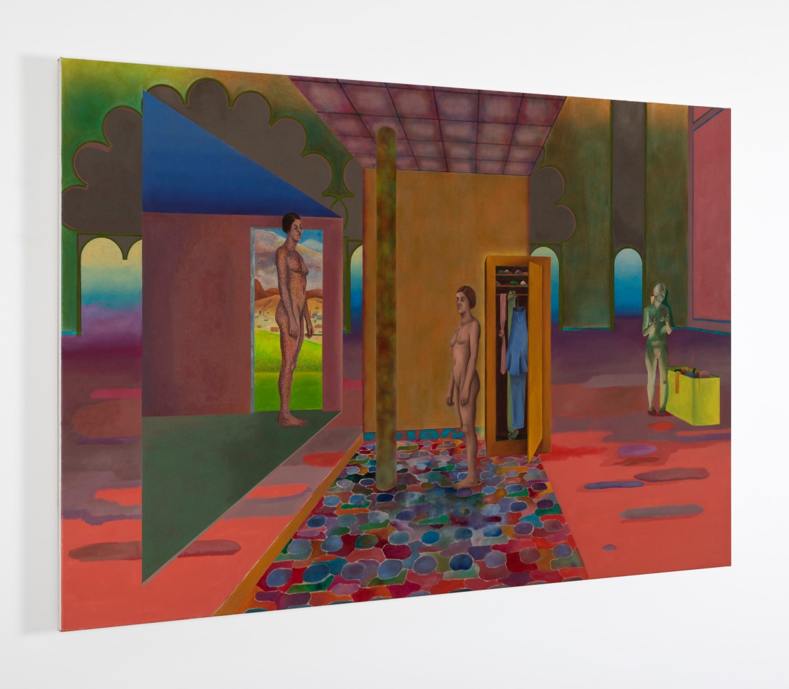 Stephen McKenna
Three Nudes
1968
oil and acrylic on canvas
121 x 180.3 cm /&amp;nbsp;47.6 x 71 in