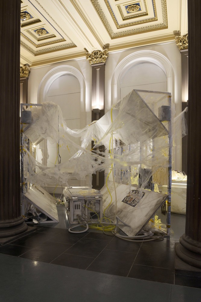 Sam Keogh
Cellular World: Cyborg-Human-Avatar-Horror, 2018,&amp;nbsp;as part of the Director&amp;rsquo;s Programme, Glasgow International&amp;nbsp;
Gallery of Modern Art (GoMA), Glasgow, Scotland