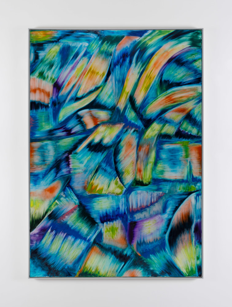 Jan Pleitner
Celestial mechanics, 2022
oil on canvas
230 x 160 cm 90.6 x 63 in&amp;nbsp;