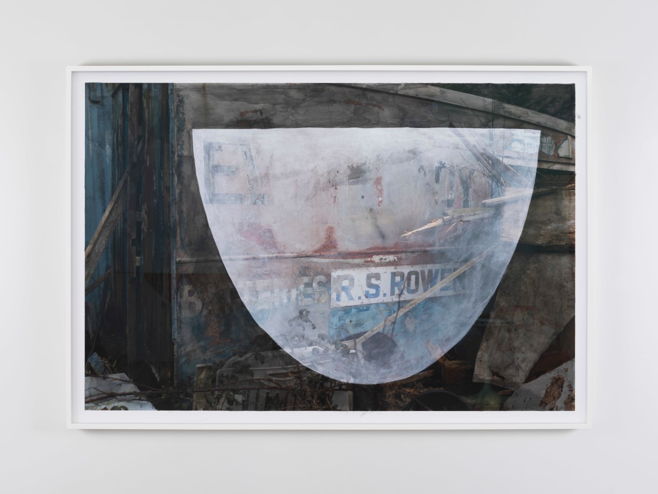 Guggi
Robbie and me 1, 2023
mixed media on paper
85 x 125 cm /&amp;nbsp;33.5 x 49.2 in framed