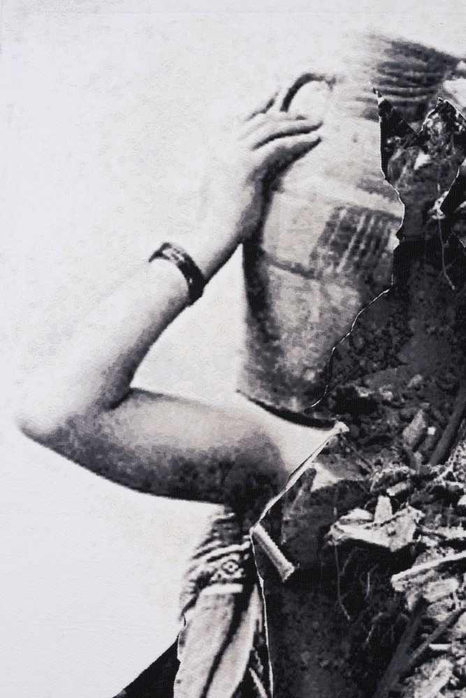 Ailbhe N&amp;iacute; Bhriain&amp;nbsp;

The Muses V,&amp;nbsp;2025

Jacquard tapestry, wool, cotton,&amp;nbsp;edition of 5 + 2AP

203 x 134 cm / 79.9 x 52.8 in&amp;nbsp; &amp;nbsp;