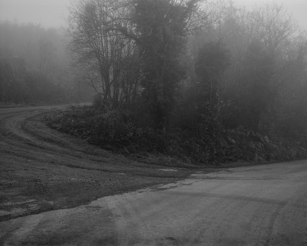 Willie Doherty&amp;nbsp;

Dead End, 2023

black and white photograph, edition of 20 + 3APs

36 x 45 cm image size

52 x 62 cm framed