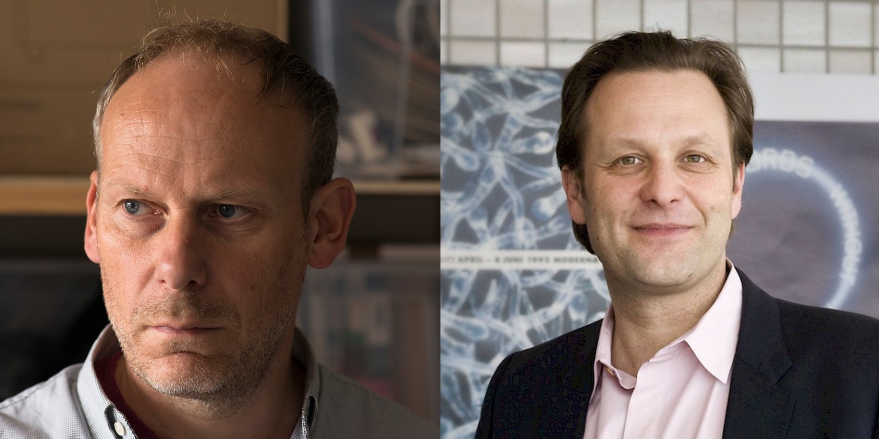 Portrait of Gerard Byrne by Louis Haugh;&amp;nbsp;Portrait of Daniel Birnbaum by &amp;Aring;sa Lund&amp;eacute;n, Moderna Museet