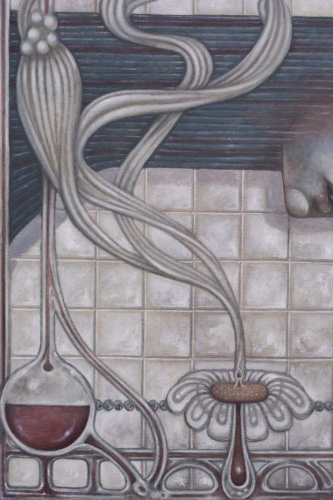 Justin Fitzpatrick
Perfume Pollen Plasma,&amp;nbsp;2024
oil on linen, oak frame
140 x 180 cm / 55.1 x 70.9 in
142 x 182 x 2.6 cm / 55.9 x 71.7 x 1 in framed