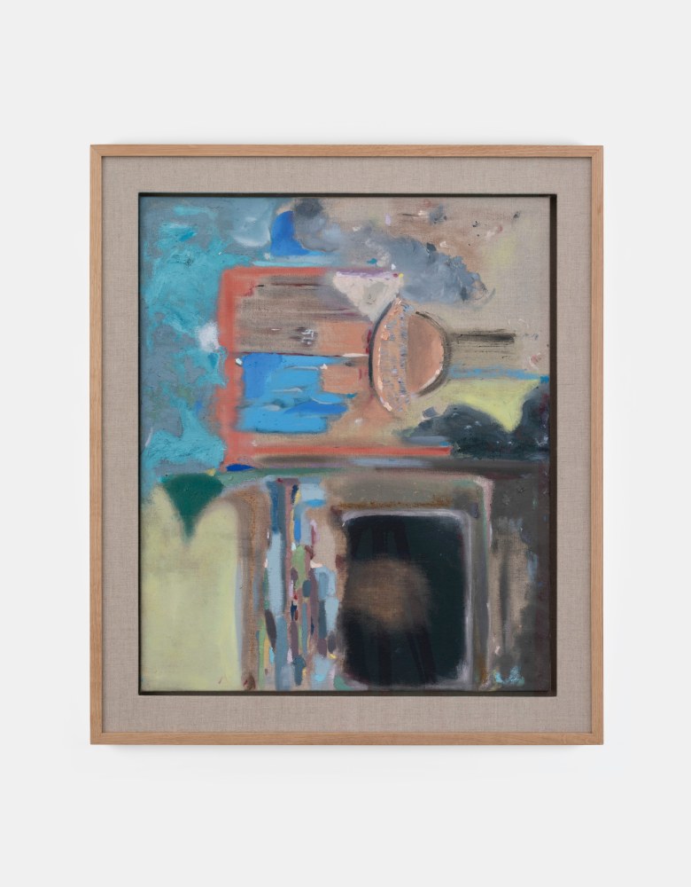 Aleana Egan&amp;nbsp;

note and tone,&amp;nbsp;2025

oil on linen with solid white oak and linen mount

84 x 72 x 6 cm / 33.1 x 28.3 x 2.4 in framed

&amp;nbsp;