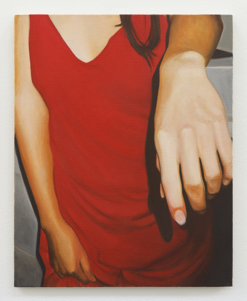 Marcel Vidal&amp;nbsp;
Red dress, 2017
oil on linen
50 x 40.5 cm / 19.7 x 15.9 in&amp;nbsp; &amp;nbsp;