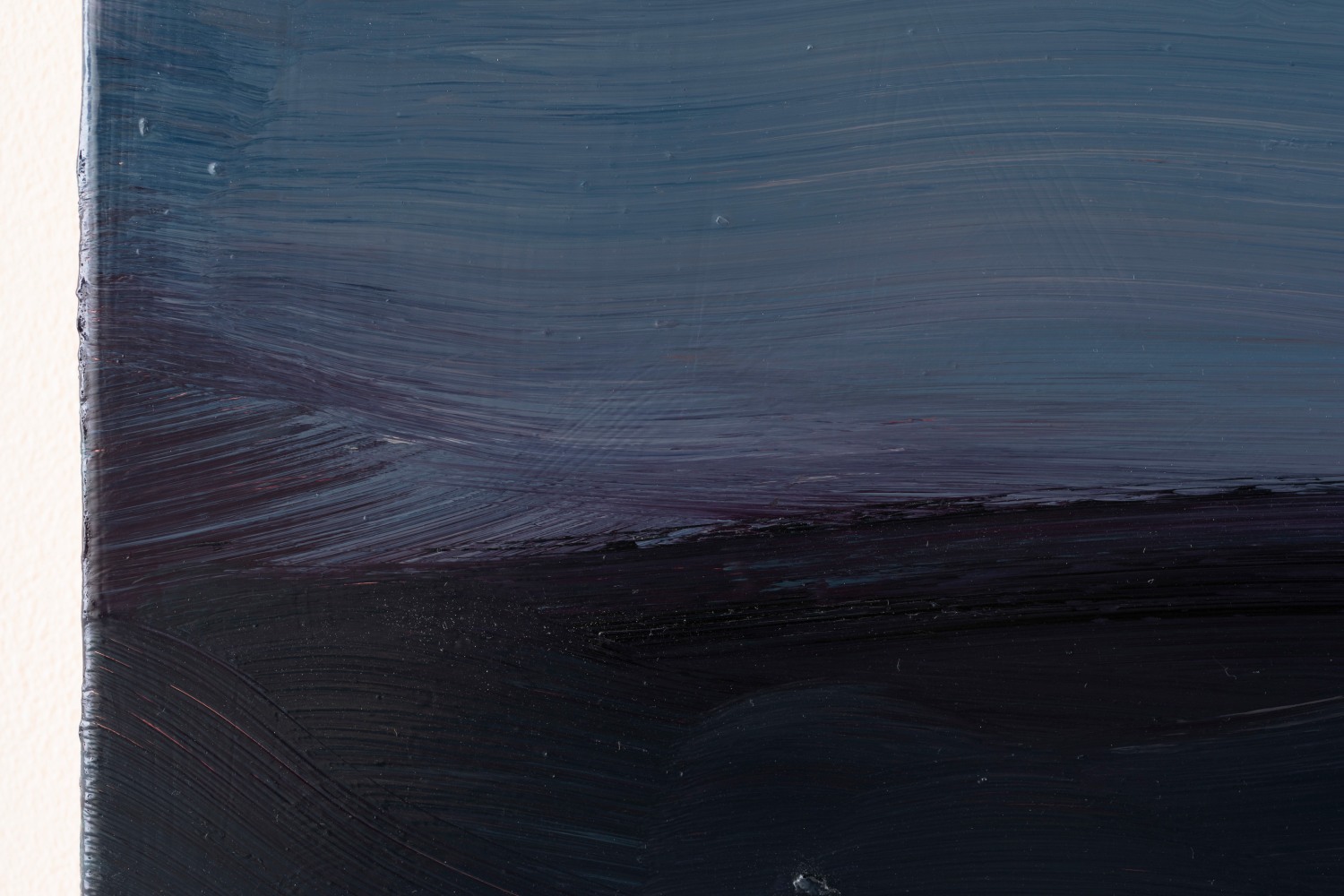 Sean Scully  Landline Deep Red Blue 2025