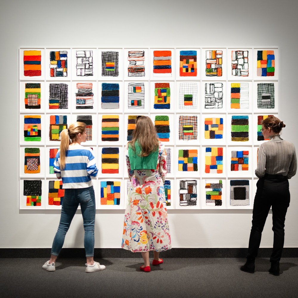 Sean Scully, UNINSIDEOUT, installation view, The Museum of Fine Arts &amp;ndash; Hungarian National Gallery, Budapest, Hungary, 17 May &amp;ndash; 1 September 2024&amp;nbsp;&amp;copy; Museum of Fine Arts, Budapest