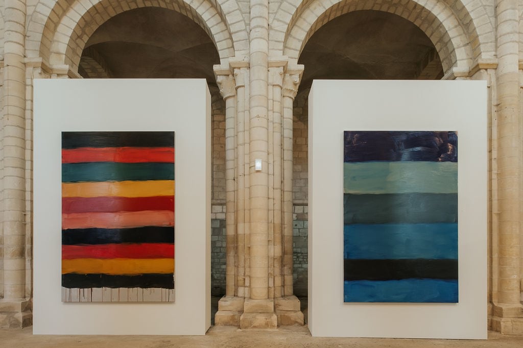 Sean Scully, &amp;Eacute;glise Saint-Nicolas de Caen, installation view, Normandie Impressioniste 2024, 21 June &amp;mdash; 29 September 2024