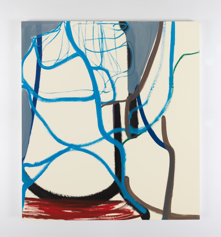 Liliane Tomasko&amp;nbsp;
Tangled up with Blue, 2015
oil on linen
142.2 x 127 cm / 56 x 50 in&amp;nbsp; &amp;nbsp;