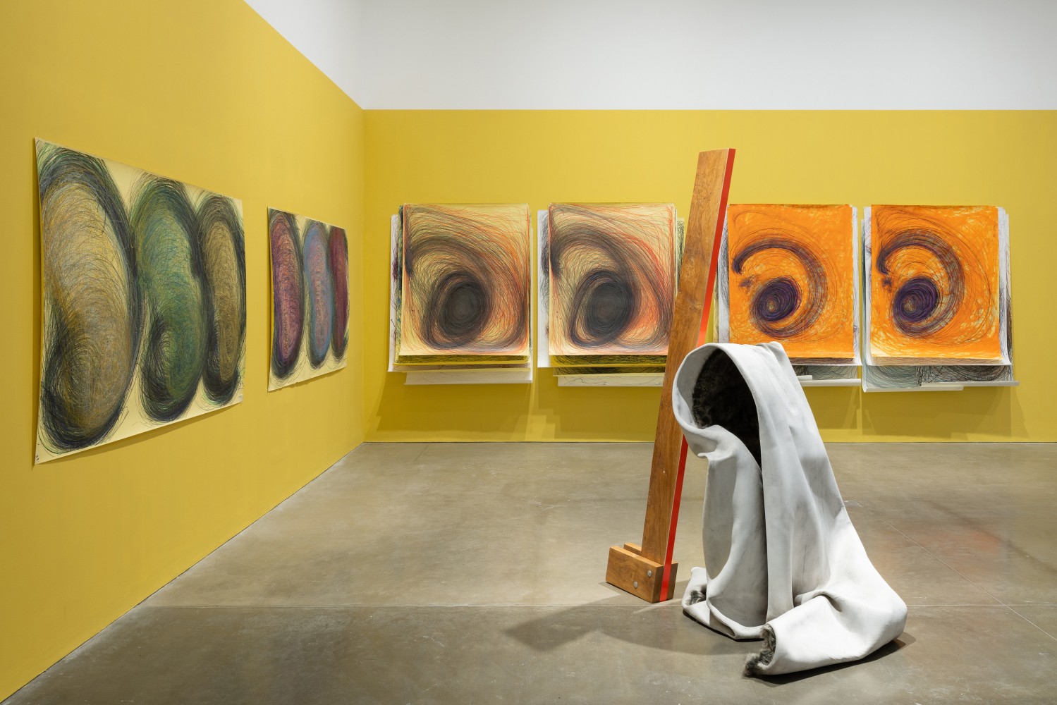 Installation view of works by Siobh&amp;aacute;n Hapaska at Trickster Figures:&amp;nbsp;Sculpture and the Body, MK Gallery, Milton Keynes, UK.&amp;nbsp;4 February &amp;ndash; 7 May 2023. Photo by Rob Harris