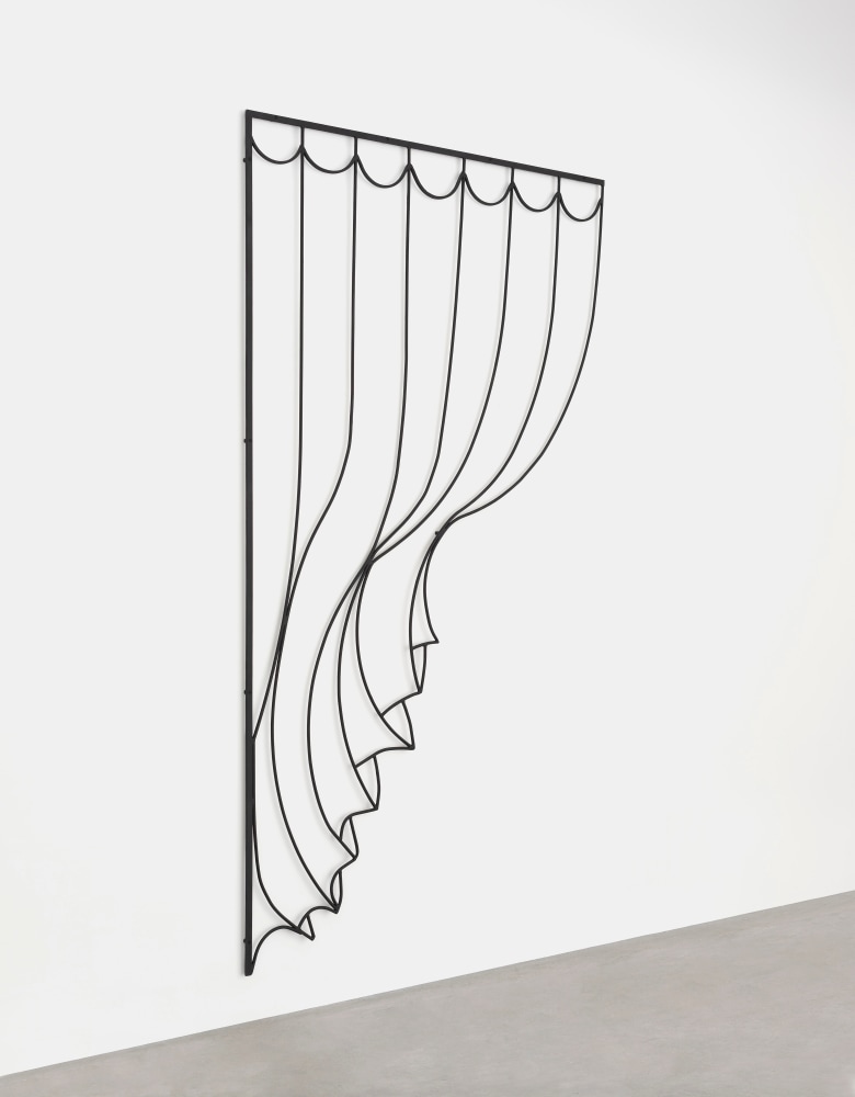 Isabel Nolan
For elsewhere,&amp;nbsp;2024
painted mild steel
260 x 146 x 1 cm / 102.4 x 57.5 x .4 in