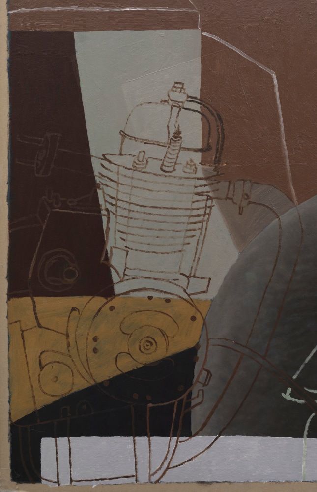 Nathalie Du Pasquier

Motorised,&amp;nbsp;2022

oil on paper, 2 modules

78.5 x 208 cm / 30.9 x 81.9 in framed