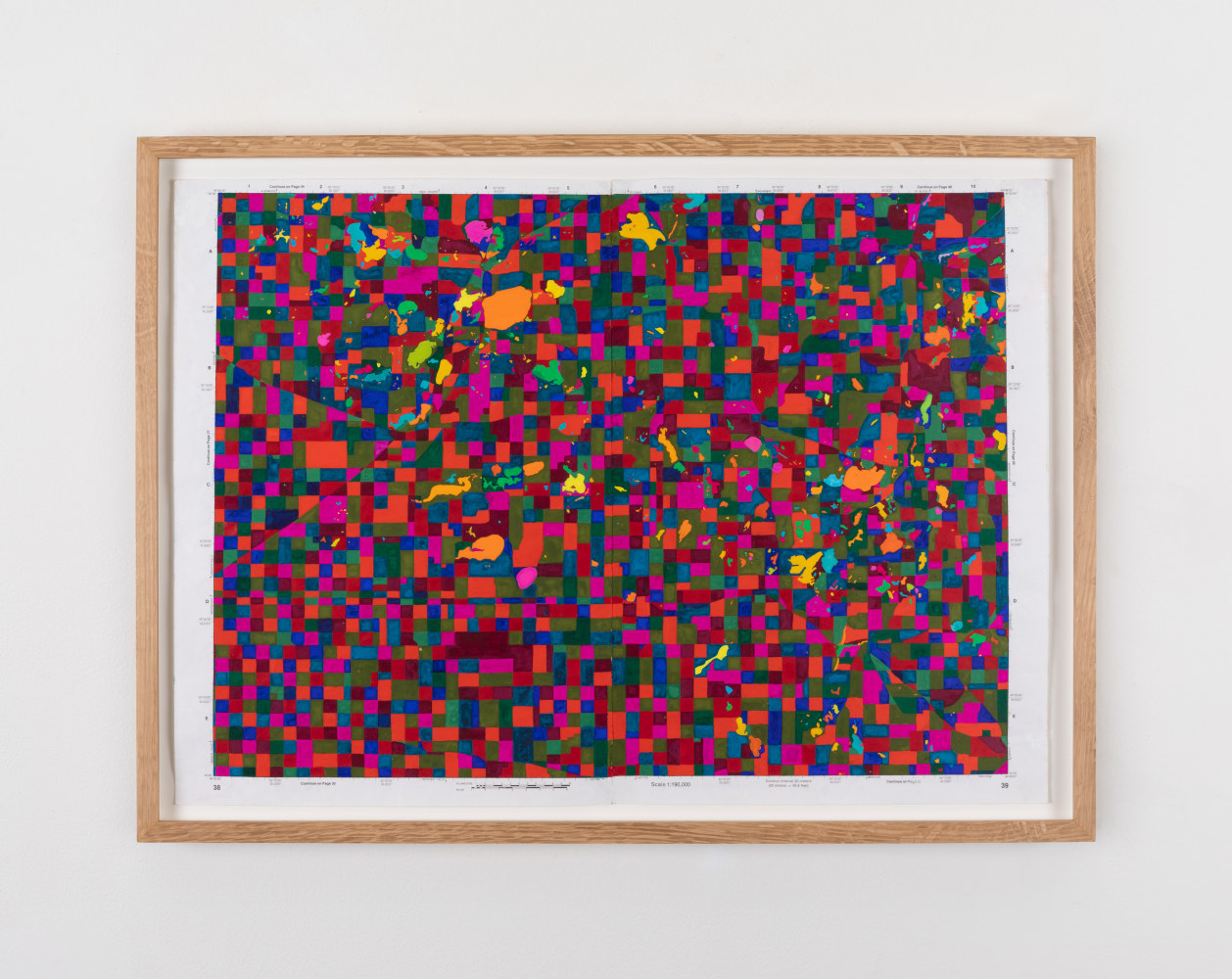 Kathy Prendergast&amp;nbsp;
Road Trip 12,&amp;nbsp;2021
gouache on paper
39 x 54 cm / 15.4 x 21.3 in unframed&amp;nbsp;&amp;nbsp;
44.6 x 60.3 x 4 cm / 17.6 x 23.7 x 1.6 in framed

&amp;nbsp;