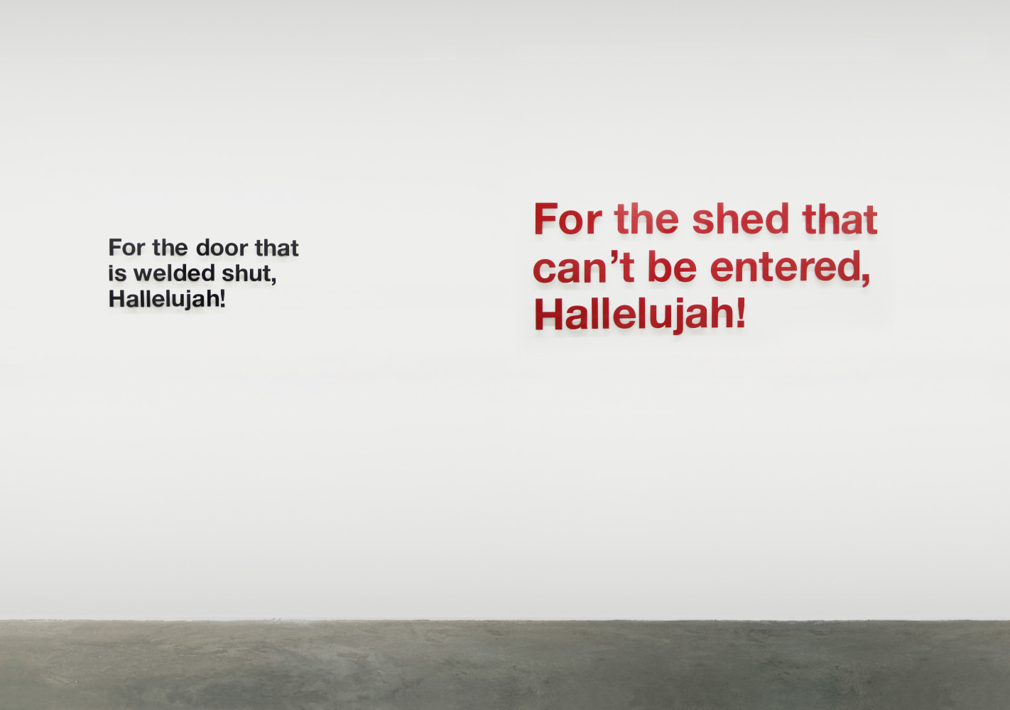 Liam Gillick&amp;nbsp;
A Short Song, 2013
powder-coated, water-cut aluminium
dimensions variable