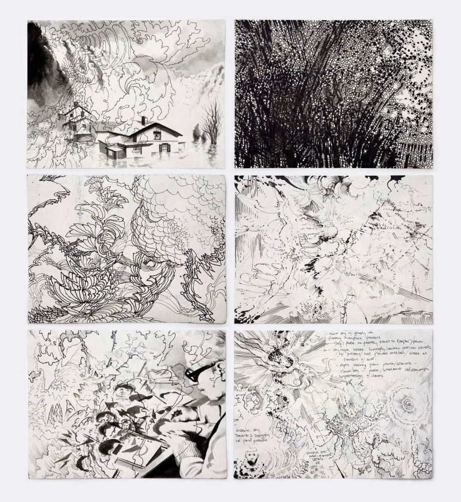 Eoin Mc Hugh
io, pp. 31-36,&amp;nbsp;
pigment ink on paper six pages
15 x 20 cm / 5.9 x 7.9 in each