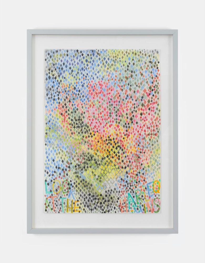 Isabel Nolan Untitled, 2022 coloured pencil on paper