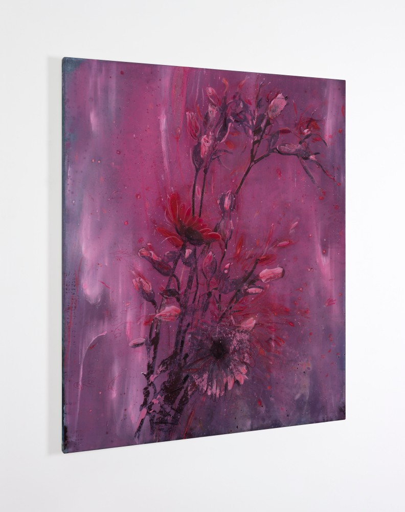 Elizabeth Magill
Fresh Cut (pink), 2022
mixed media on canvas
183 x 153 cm / 72 x 60.2 in