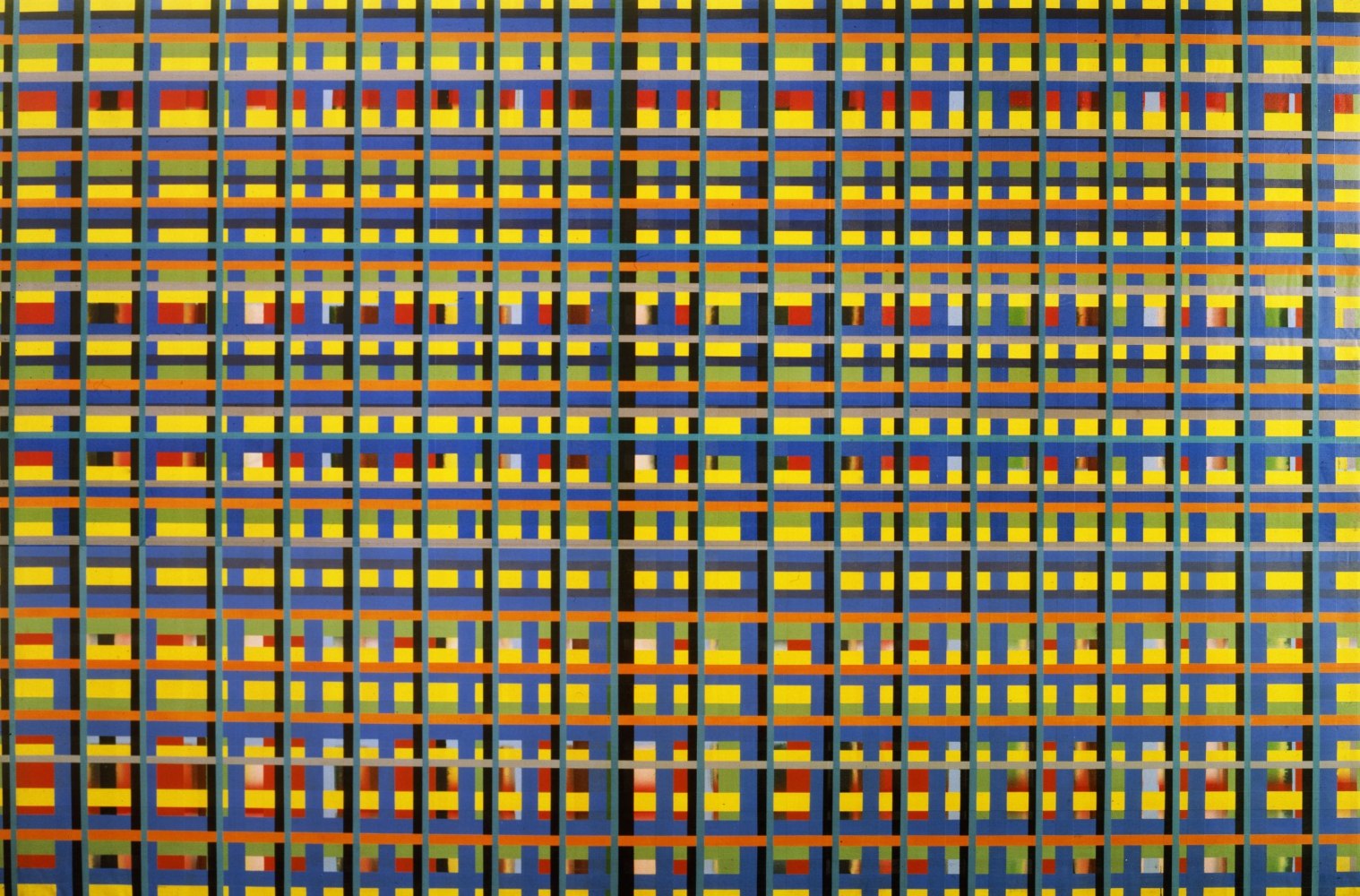 Sean Scully, Blackcloth, 1970