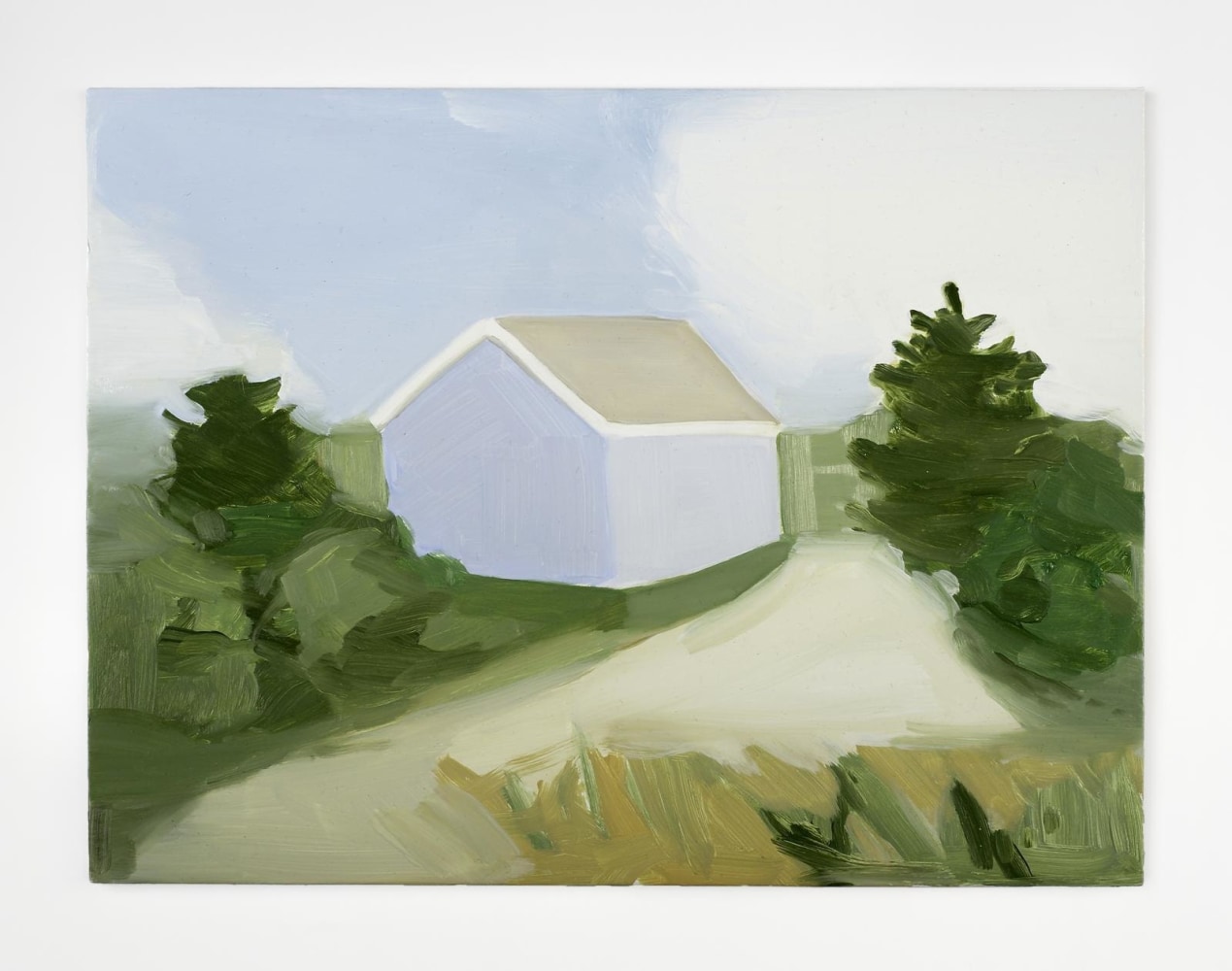 Maureen Gallace&amp;nbsp;
Road to the Beach, 2005&amp;nbsp;
oil on panel&amp;nbsp;
22.9 x 30.5 cm / 9 x 12 in&amp;nbsp;&amp;nbsp;