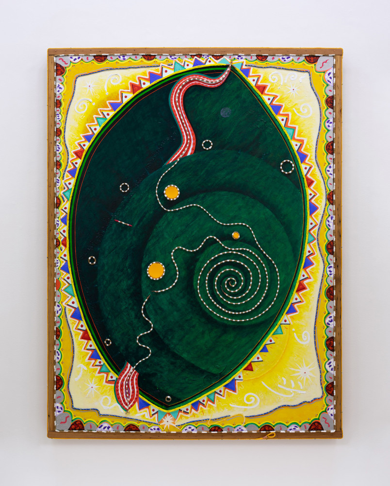 Wandering Star,&amp;nbsp;2021
oil, rope and nails on canvas with painted wood frame
205.7 x 156.2 cm / 81 x 61.5 in