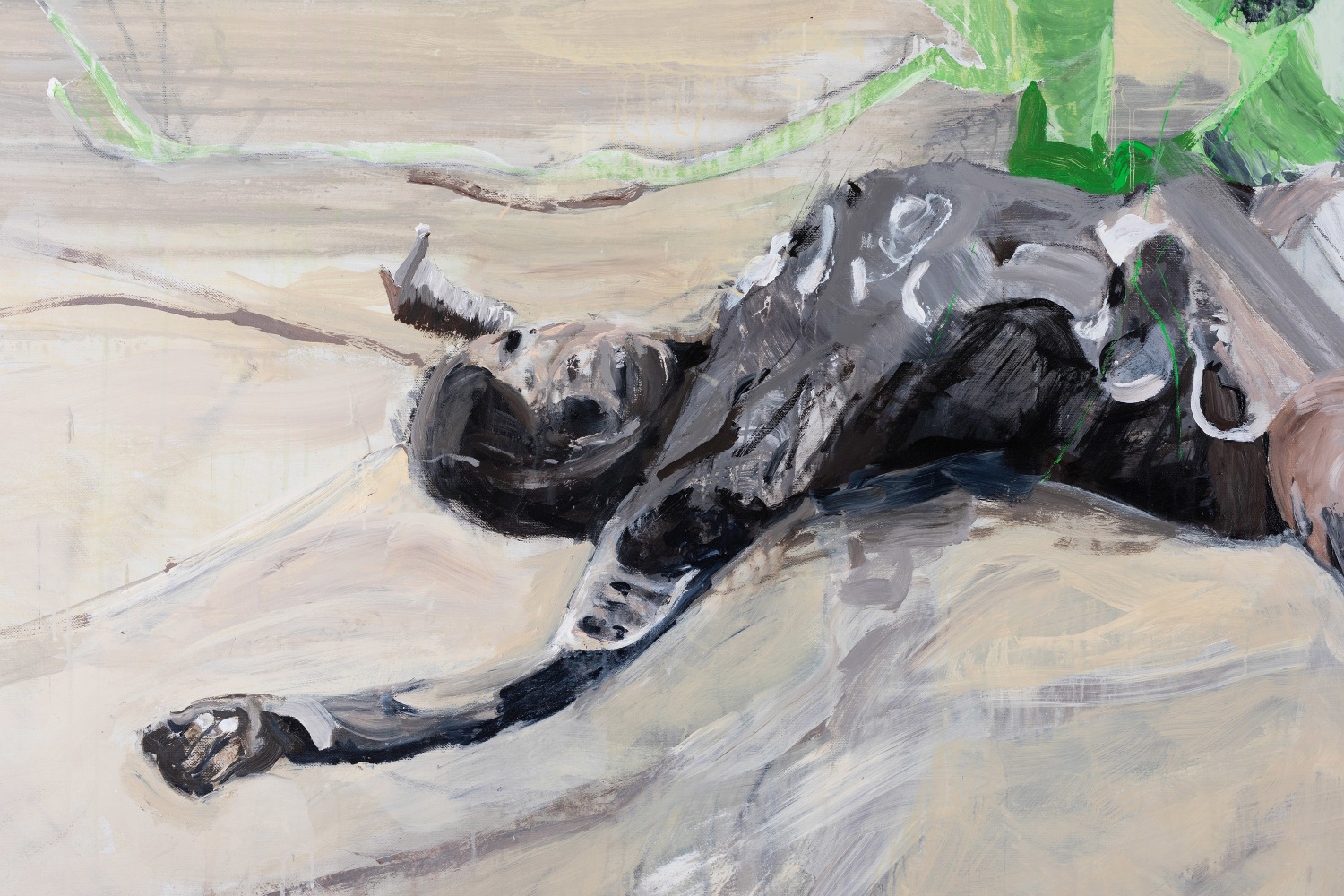 Brian Maguire&amp;nbsp;
Arizona 4, 2020
acrylic on canvas
78.7 x 118.1 x 2 in&amp;nbsp;