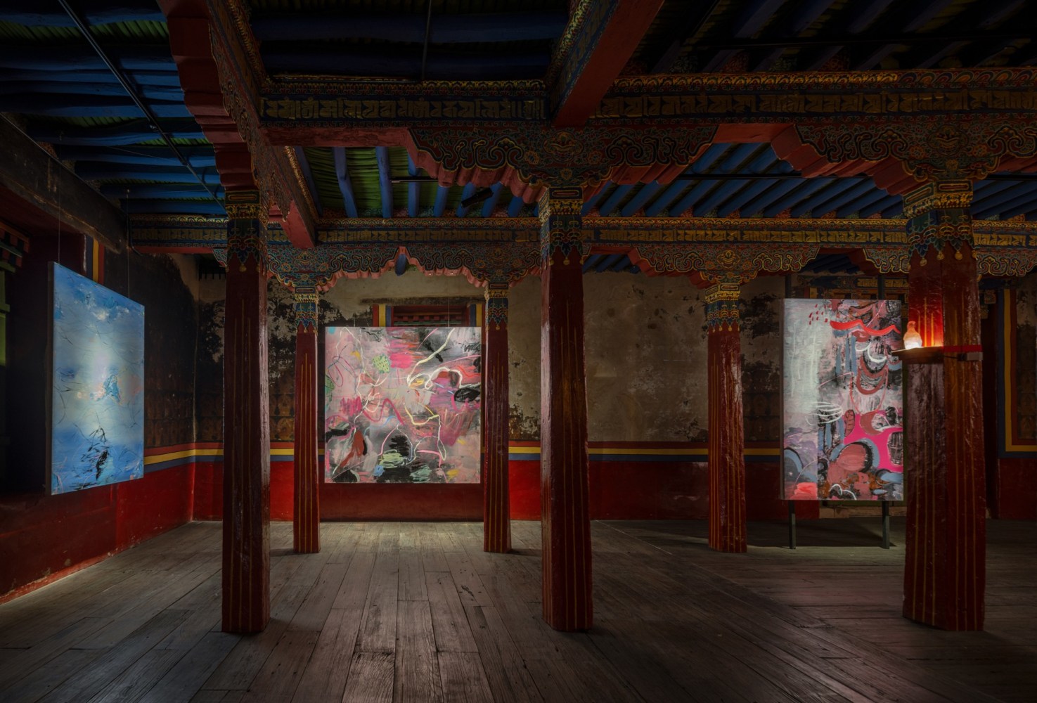 Zhou Li
Four Seaons, 2024.
curated by Liyu Sheng
Jebum-Gang Art Center, Lhasa, Tibet