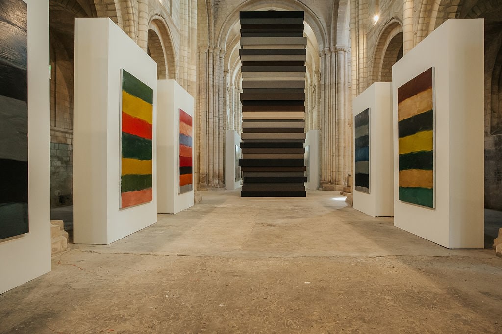 Sean Scully, &amp;Eacute;glise Saint-Nicolas de Caen, installation view, Normandie Impressioniste 2024, 21 June &amp;mdash; 29 September 2024