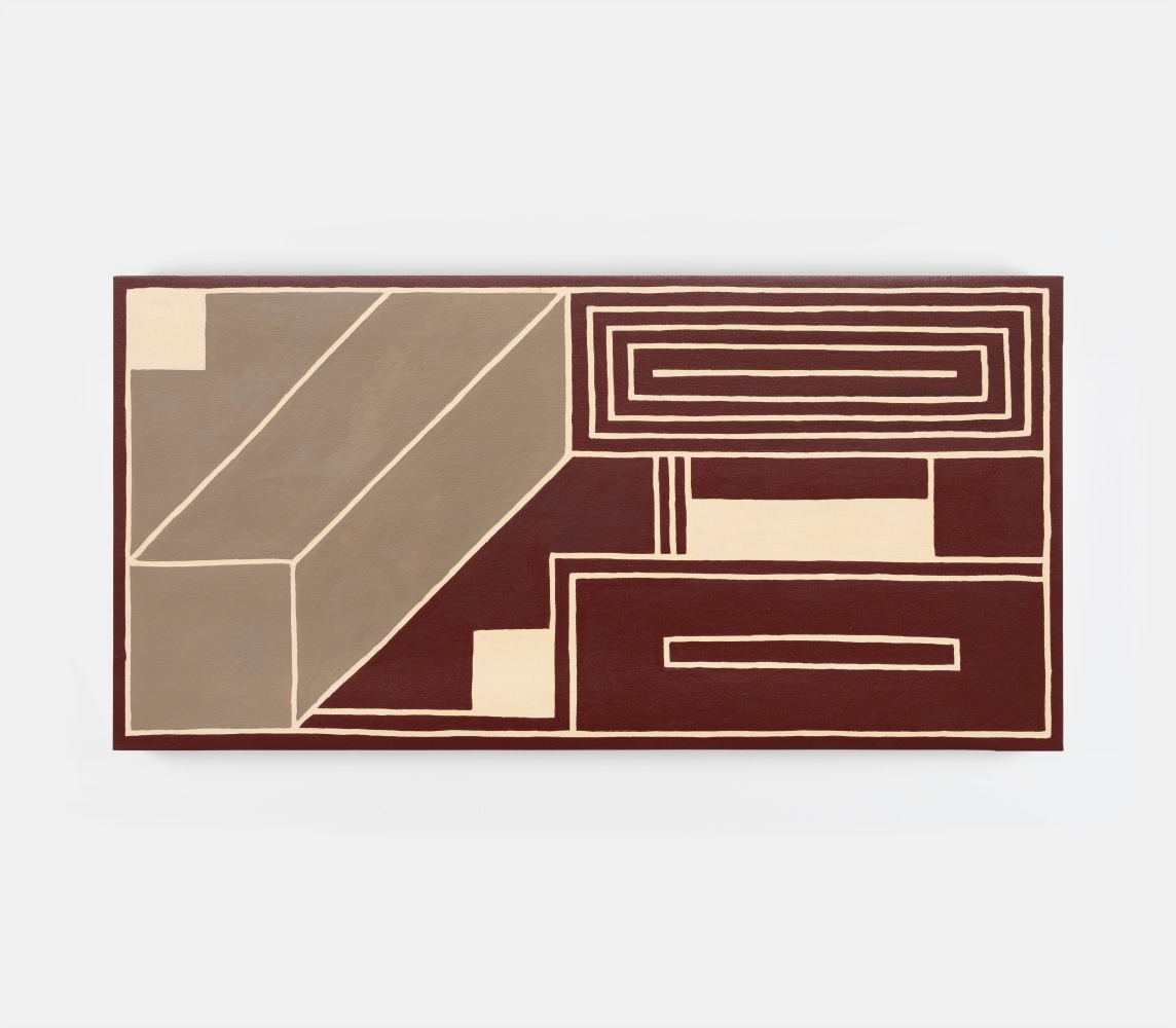 two little squares,&amp;nbsp;2024

oil on canvas

50 x 100 cm / 19.7 x 39.4 in &amp;nbsp;