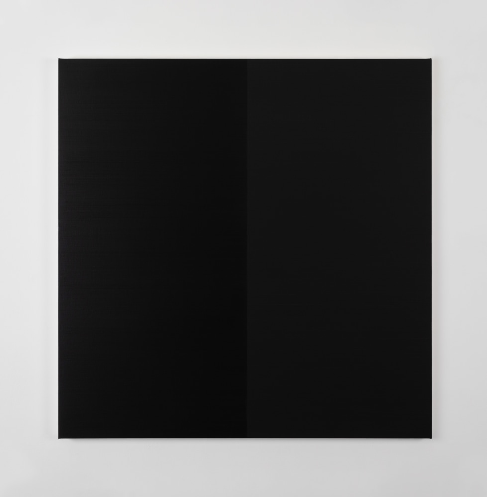 Callum Innes&amp;nbsp;
Untitled Lamp Black No. 25, 2018
oil on linen
120 x 118 cm / 47.2 x 46.5 in&amp;nbsp;&amp;nbsp;