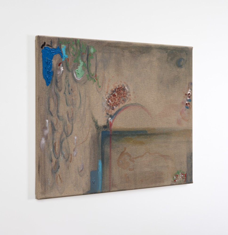 Aleana Egan
nature had an inside
2021
oil and gouache on linen
40 x 50 cm / 15.7 x 19.7 in