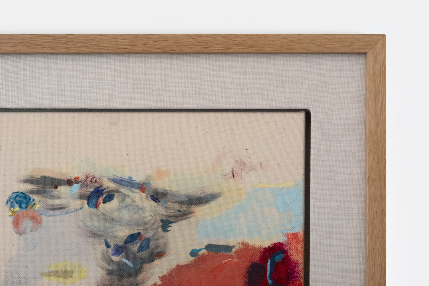 Aleana Egan&amp;nbsp;

the human problem in schools,&amp;nbsp;2025

oil on canvas with solid white oak and linen mount&amp;nbsp; &amp;nbsp;

80 x 68 x 6.3 cm / 31.5 x 26.8 x 2.5 in framed