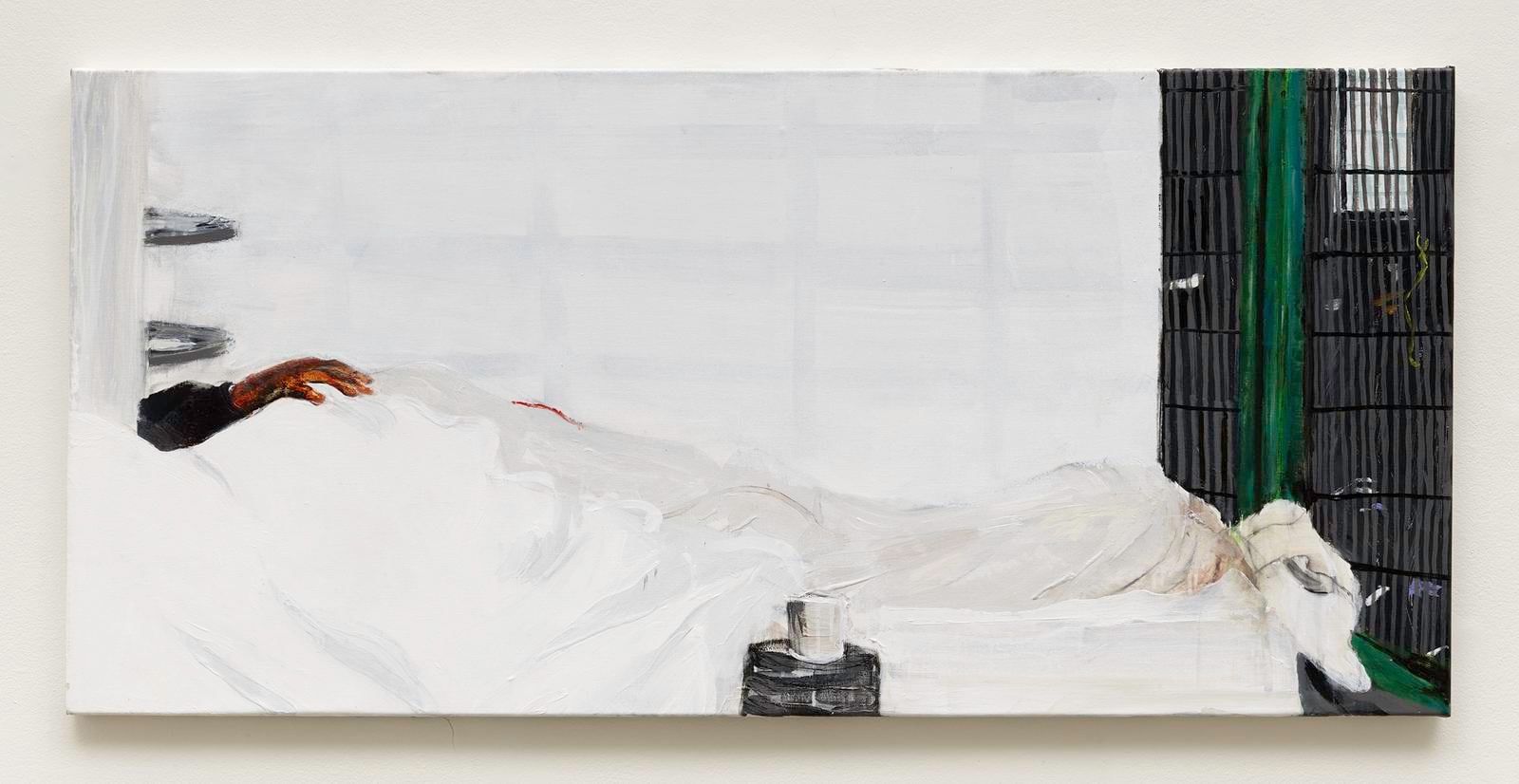 Brian Maguire
Stalingrad (Metro) Paris, 2016
acrylic on canvas
70 x 150 cm / 27.6 x 59.1 in