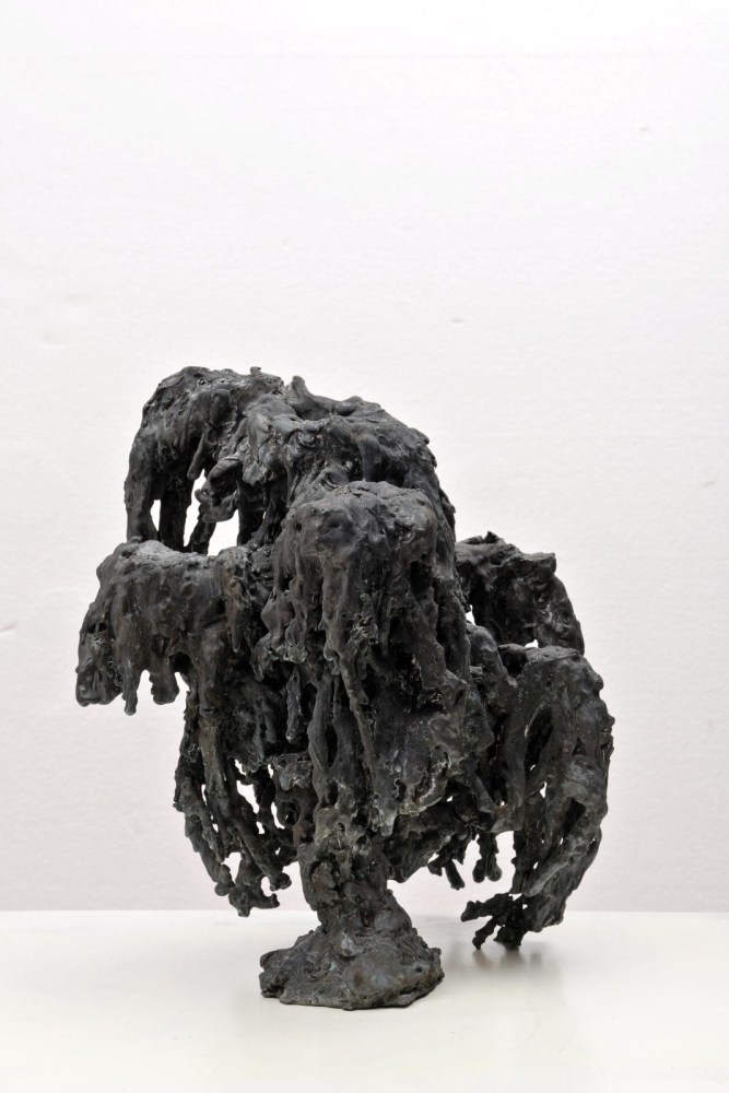 Kathy Prendergast,&amp;nbsp;I WEEP,&amp;nbsp;2009, Bronze, 32 x 29 x 31 cm / 12.6 x 11.4 x 12.2 in&amp;nbsp; &amp;nbsp;&amp;nbsp;