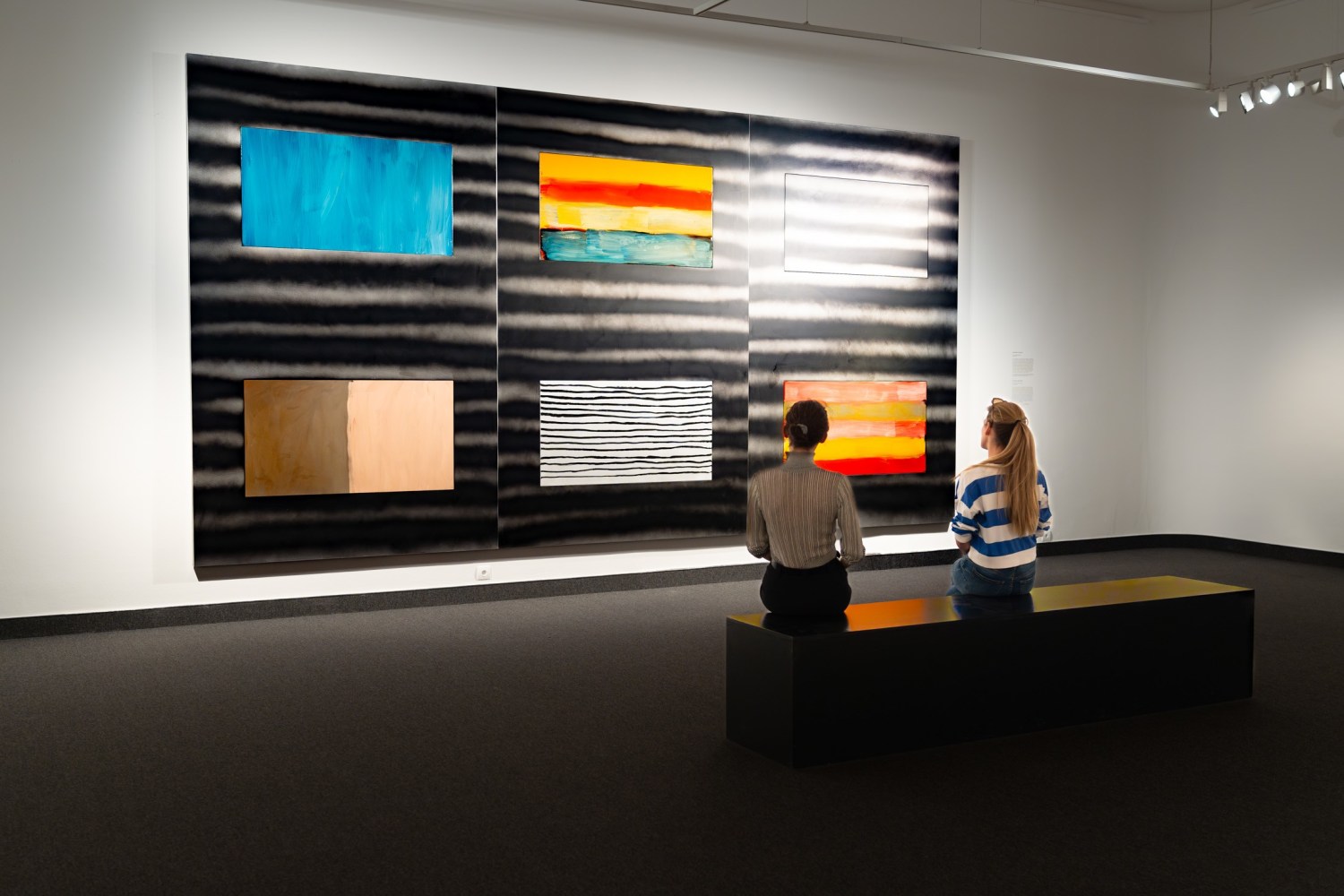 Sean Scully, UNINSIDEOUT, installation view, The Museum of Fine Arts &amp;ndash; Hungarian National Gallery, Budapest, Hungary, 17 May &amp;ndash; 1 September 2024&amp;nbsp;&amp;copy; Museum of Fine Arts, Budapest