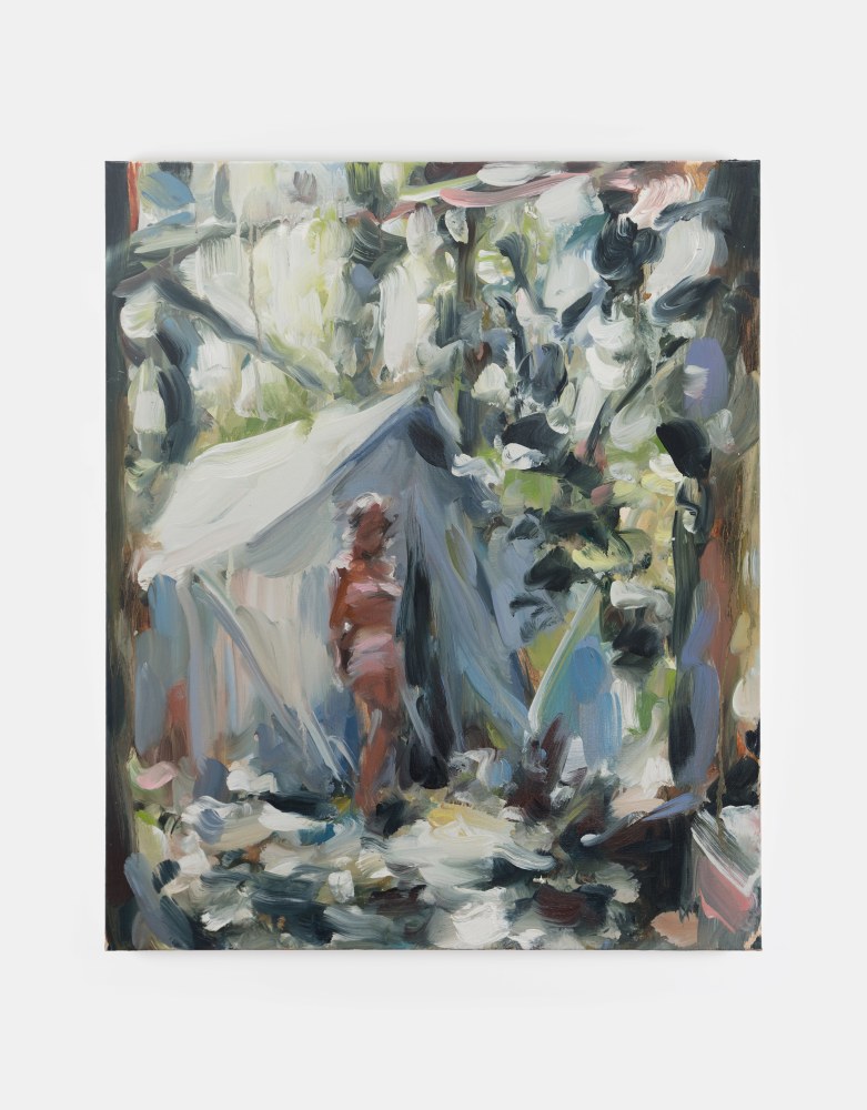 Laura Lancaster&amp;nbsp;

Through The Woods,&amp;nbsp;2025

oil and acrylic on linen

60 x 50 cm / 23.6 x 19.7 in&amp;nbsp; &amp;nbsp;