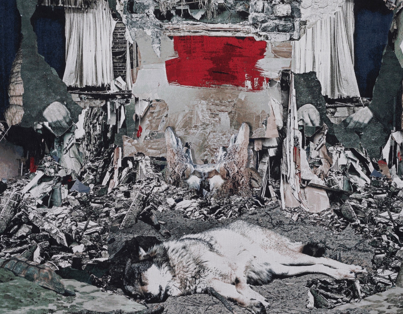 Ailbhe N&amp;iacute; Bhriain&amp;nbsp;

Interval VII,&amp;nbsp;2025

Jacquard tapestry, cotton, wool, silk, edition of 3 + 2AP

280 x 406.5 cm / 110.2 x 160 in&amp;nbsp;