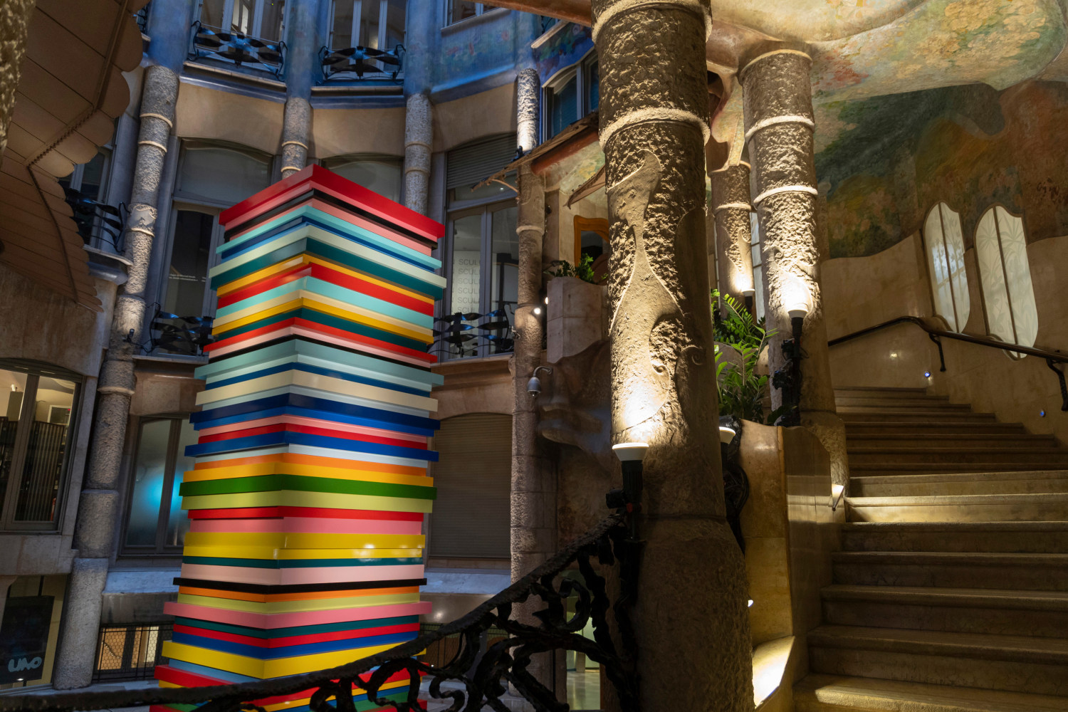 Sean Scully, installation view, La Pedrera, Barcelona, 14 March – 6 July 2025