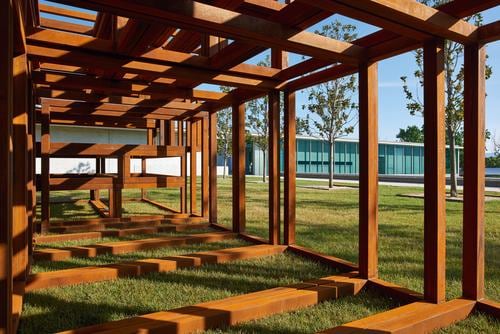Sean Scully
Boxes Full of Air
2015
Corten steel
3.66 x 6.10 x 15.24 m / 12 x 20 x 50 ft&amp;nbsp;
&amp;nbsp;