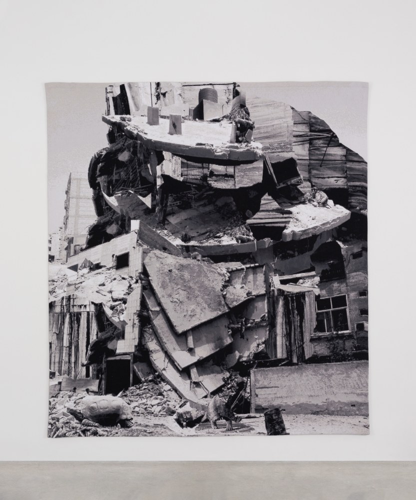 Ailbhe N&amp;iacute; Bhriain&amp;nbsp;

Intrusions III 2022

Jacquard tapestry, wool, cotton, edition of 5 + 2AP

250 x 235 cm

98.4 x 92.5 in&amp;nbsp; &amp;nbsp;

&amp;nbsp;