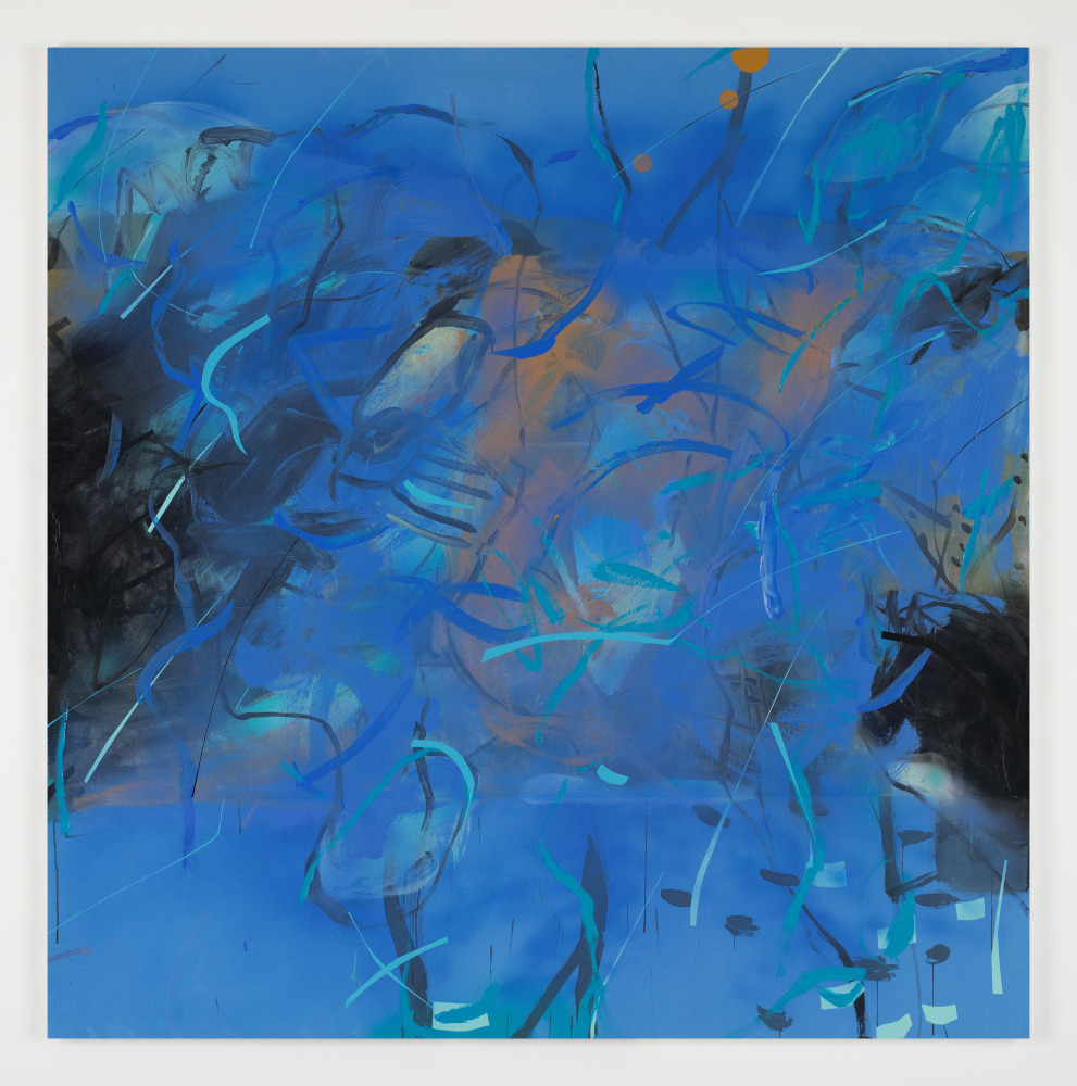 Zhou Li&amp;nbsp;
La Bleu J&amp;#39;ador&amp;eacute; NO.7-Nature / 《致挚爱的蓝》之七-自然,&amp;nbsp;2019
mixed media on canvas
200 x 200 cm / 78.7 x 78.7 in&amp;nbsp; &amp;nbsp;