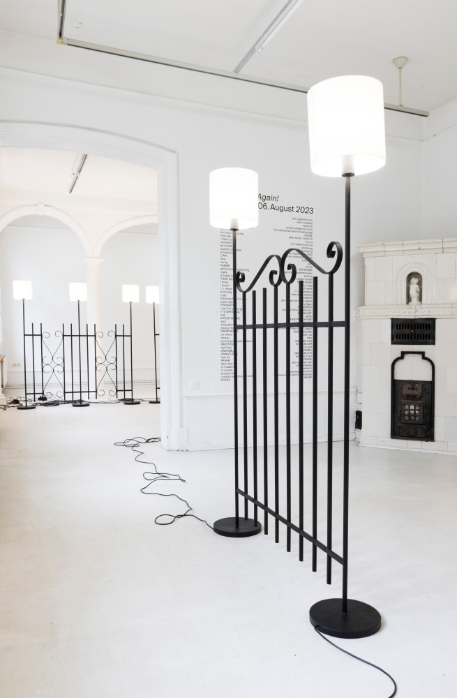 Andy Fitz, Stumped! Again!, installation view, Kunstverein G&amp;ouml;ttingen, 23 June &amp;ndash; 6 August. Courtesy the artist and Kerlin Gallery, Dublin. Photo Eike Walkenhorst.