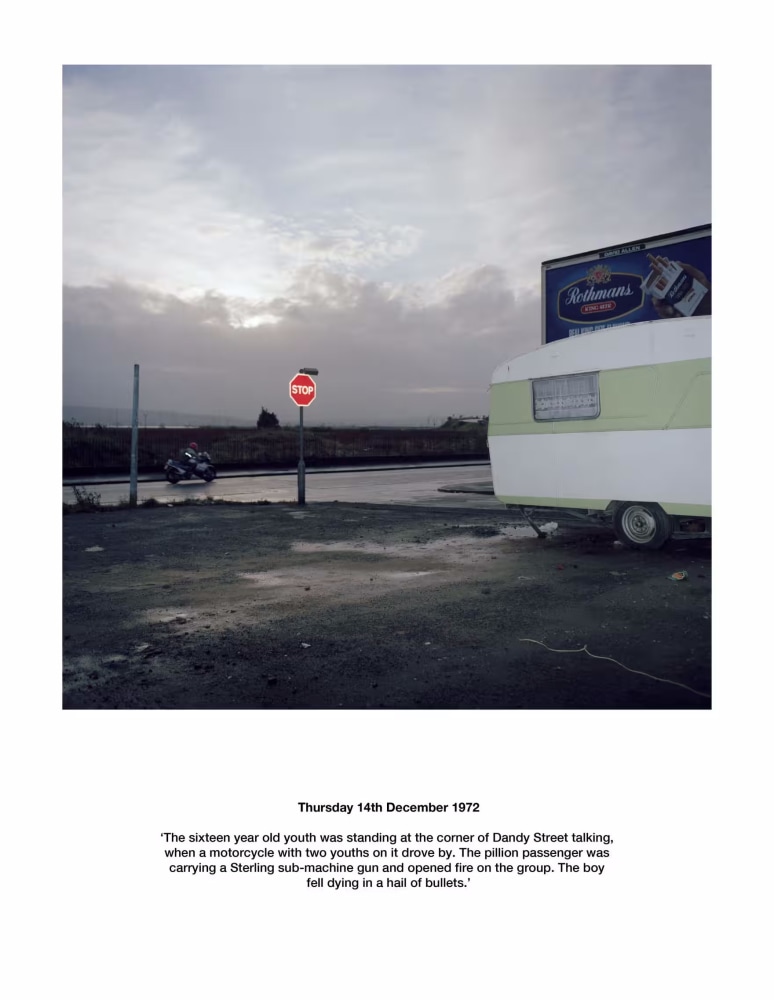 Paul Seawright, Sectarian Murder Series, 1988