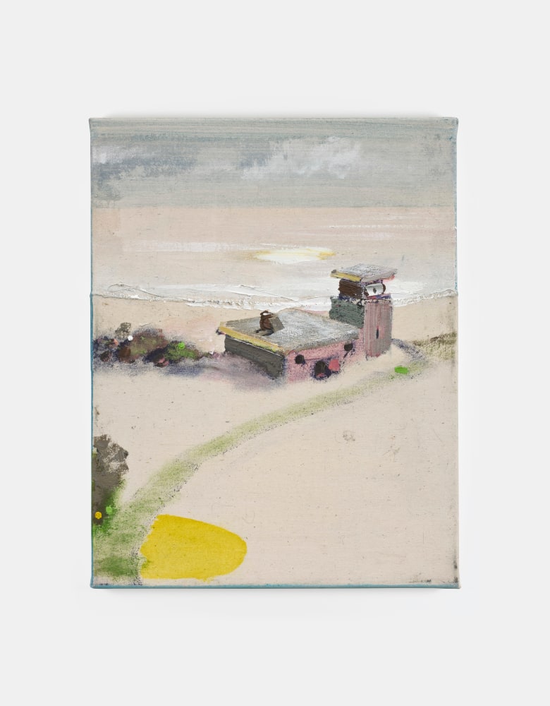 Merlin James

Building by water, 2005&amp;ndash;11

acrylic on canvas

46 x 36 cm