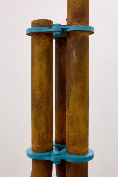 Aleana Egan,&amp;nbsp;The nights are still there, 2017, steel, 238 x 70 x 70 cm / 93.7 x 27.6 x 27.6 in&amp;nbsp;