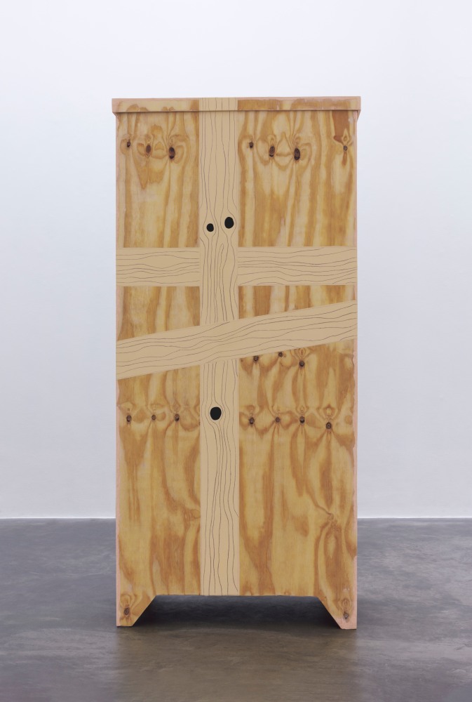 Andy Fitz

Pinocchio&amp;rsquo;s Bitter End (Rest in Glory, Whole Again), 2022

wood, paint, graphite

205.5 x 97 x 175 cm / 80.9 x 38.2 x 68.9 in