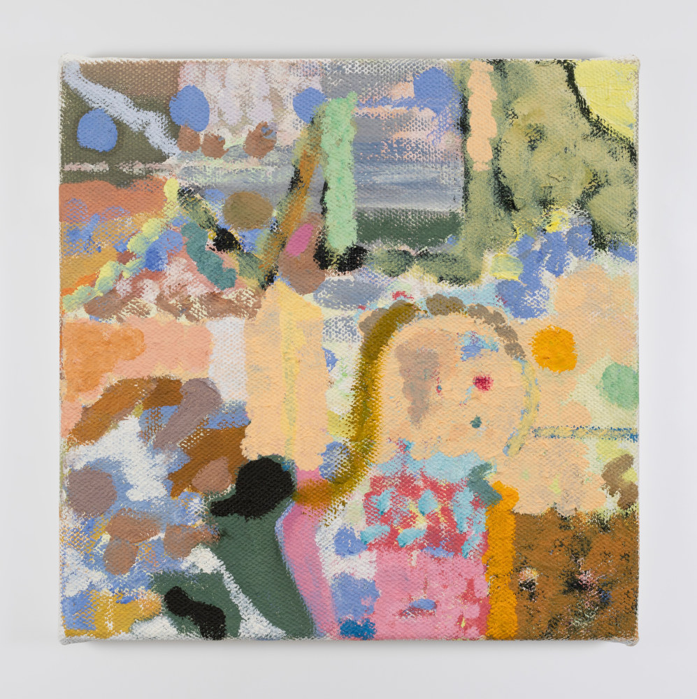 Victoria Morton
Cycle Route, 2022
Acrylic and oil on rough linen
30.5 x 30.5 cm /&amp;nbsp;12 x 12 in

&amp;nbsp;