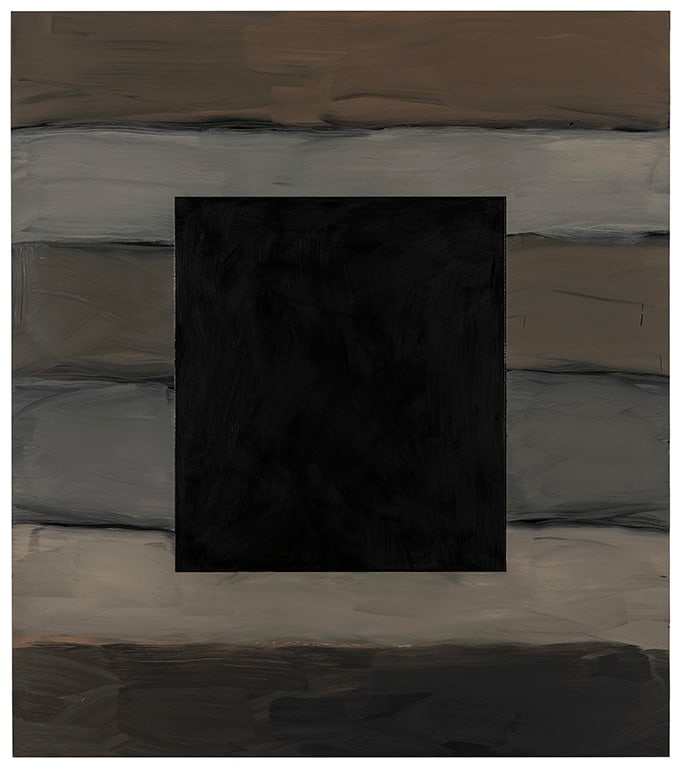 Sean Scully, Black Window Grey Land, 2020